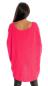 Mobile Preview: Pullover langarm mit V-Ausschnitt im angesagten Oversize Look Pink